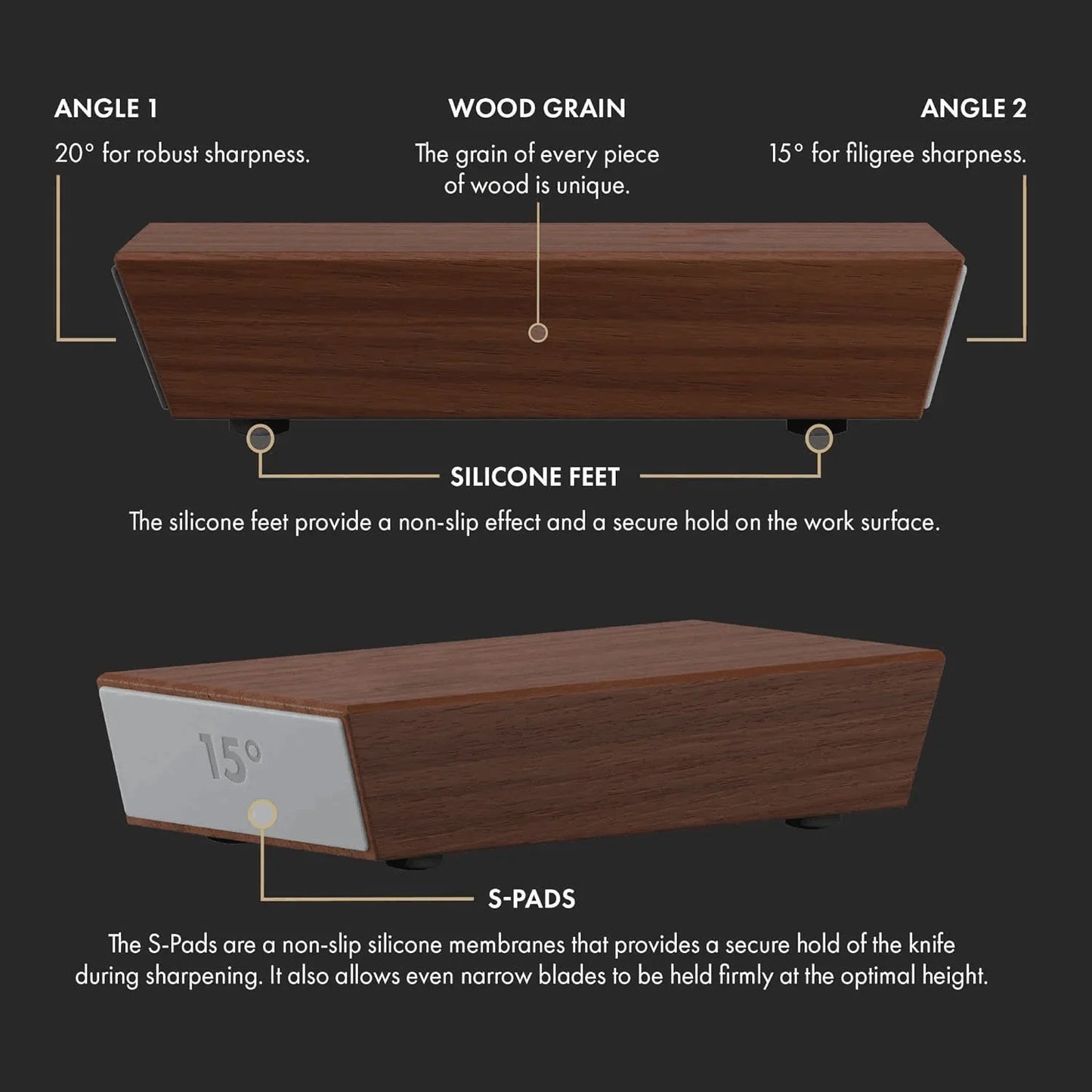 SharpCut™ 360° Diamond Rolling Knife-Sharpener
