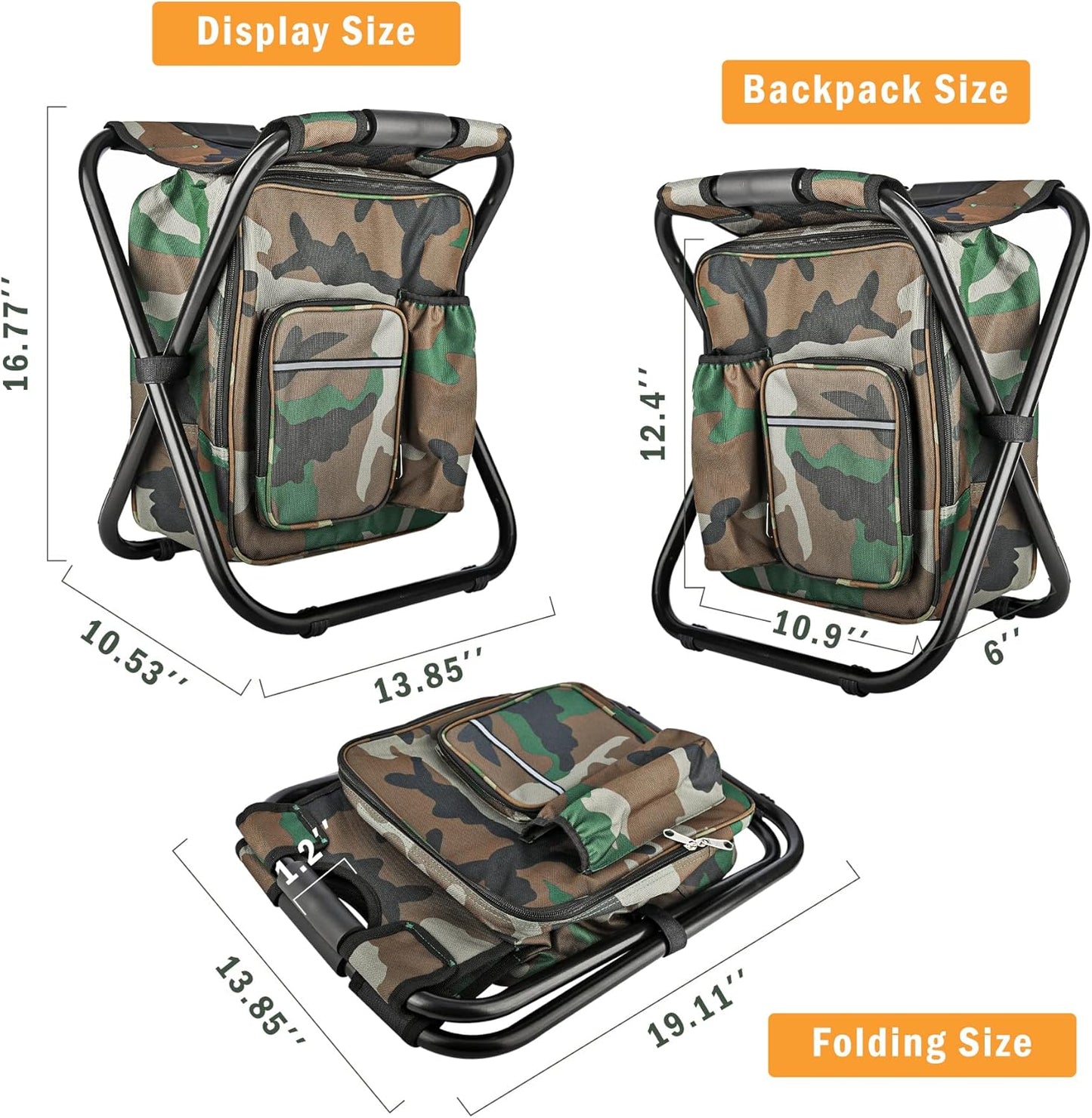 TrailMaster 3-in-1 Portable Backpack Chair™