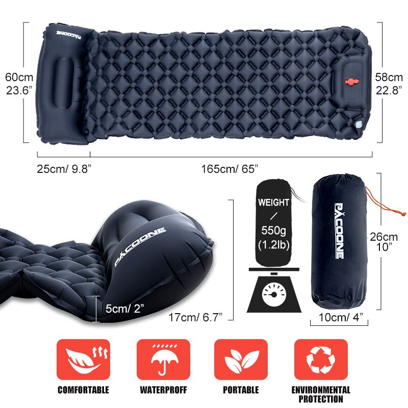 SwiftPump™ Inflatable Camping Mat